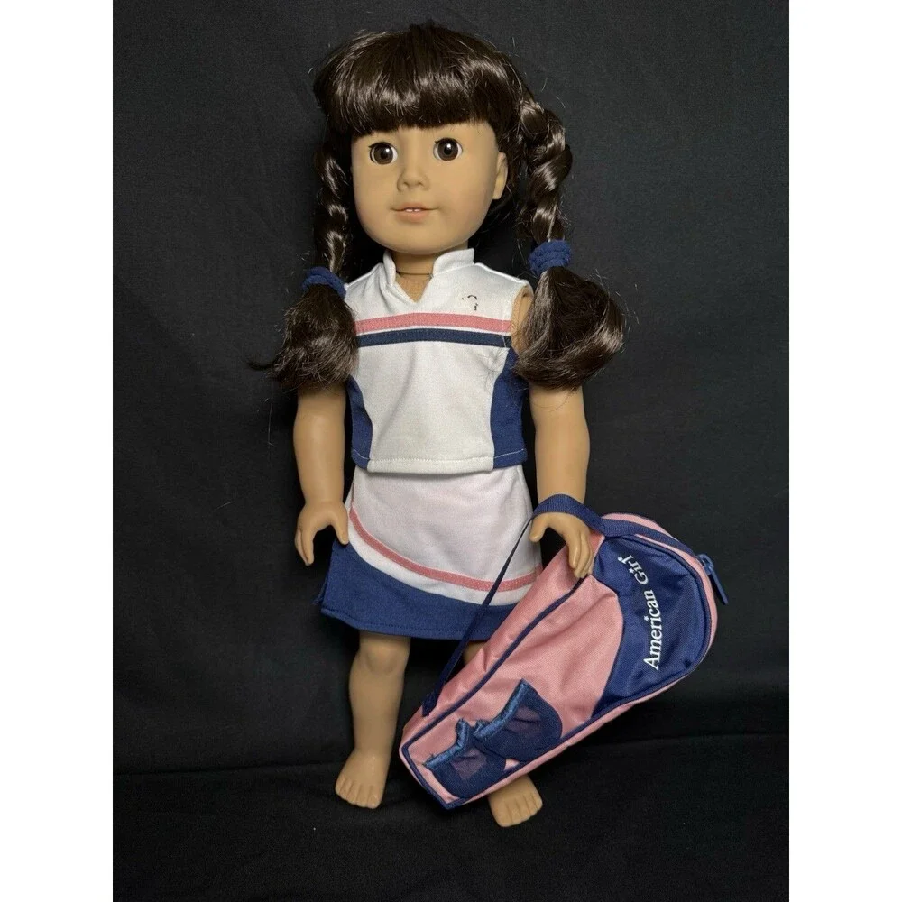 American Girl Doll Pleasant Company JLY #16 Dark Hair, Brown Eyes Bangs